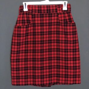 Plaid Skirt